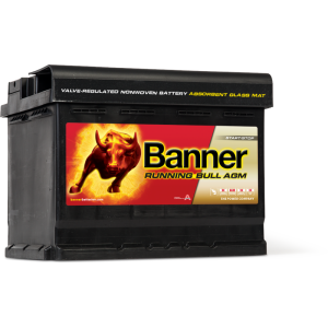 Μπαταρία Banner AGM56001 60Ah Running Bull - AGM / Volt: 12 / EN: 640 / Πολικότητα: Δεξιά το + ΤΟΠΟΘΕΤΗΜΕΝΗ