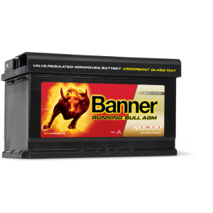 Μπαταρία Banner AGM58001 80Ah Running Bull - AGM / Volt: 12 / EN: 800 / Πολικότητα: Δεξιά το + ΤΟΠΟΘΕΤΗΜΕΝΗ