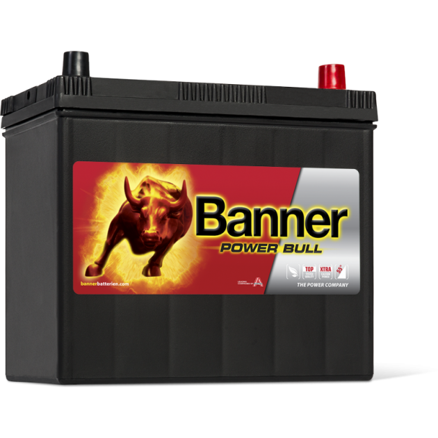 Μπαταρία Banner P4523 45Ah Power Bull / Volt: 12 / EN: 390 / Πολικότητα: Δεξιά το + ΤΟΠΟΘΕΤΗΜΕΝΗ