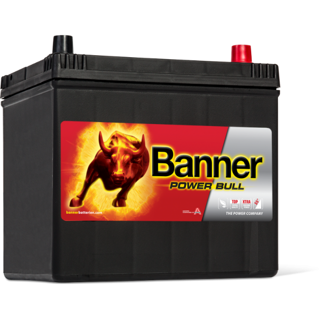 Μπαταρία Banner P6068 60Ah Power Bull / Volt: 12 / EN: 510 / Πολικότητα: Δεξιά το + ΤΟΠΟΘΕΤΗΜΕΝΗ
