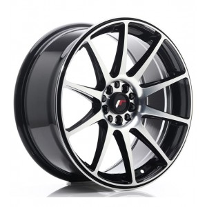 JR11 18x8.5 ET40 5x112/114 Black Machined - Japan Racing - Κωδικός: JR-7730