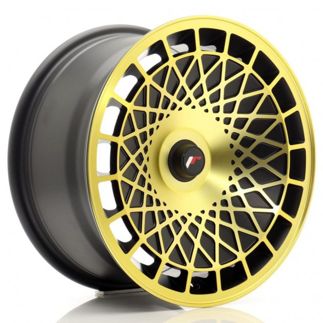 JR14 16x8 ET25 Blank Black Gold Finish - Japan Racing - Κωδικός: JR-10710