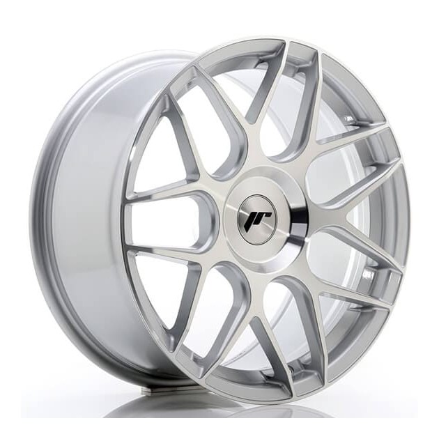 JR18 18x8.5 ET35 5x100/120 Silver Machined - Japan Racing - Κωδικός: JR-11890