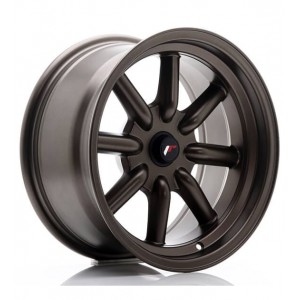 JR19 15x8 ET0 4x100/108 Matt Bronze - Japan Racing - Κωδικός: JR-12770