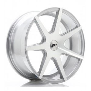 JR20 18x8.5 ET25-40 Blank Silver Machined - Japan Racing - Κωδικός: JR-13260