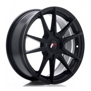 JR21 17x7 ET25 4x100/108 Matt Black - Japan Racing - Κωδικός: JR-13660