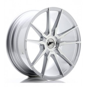 JR21 17x7 ET25 4x100/108 Silver Machined - Japan Racing - Κωδικός: JR-13680