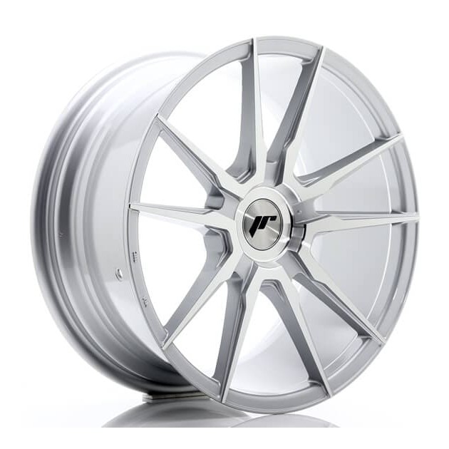 JR21 19x8.5 ET40 5x112/114 Silver Machined Face - Japan Racing - Κωδικός: JR-15000