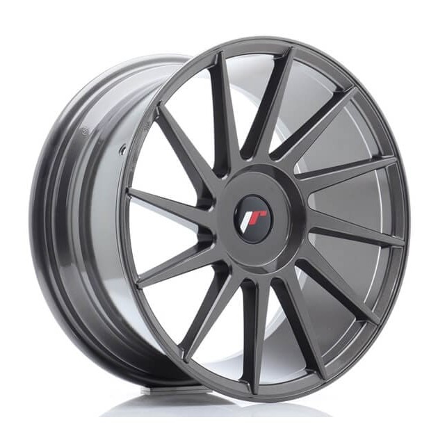 JR22 17x7 ET35 4x100/114 Hyper Gray - Japan Racing - Κωδικός: JR-16130