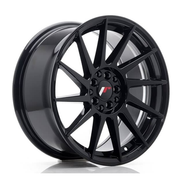 JR22 17x8 ET35 5x100/114 Glossy Black - Japan Racing - Κωδικός: JR-16320