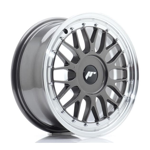 JR23 18x8 ET40 5x112 Hyper Gray w/Machined Lip - Japan Racing - Κωδικός: JR-17080