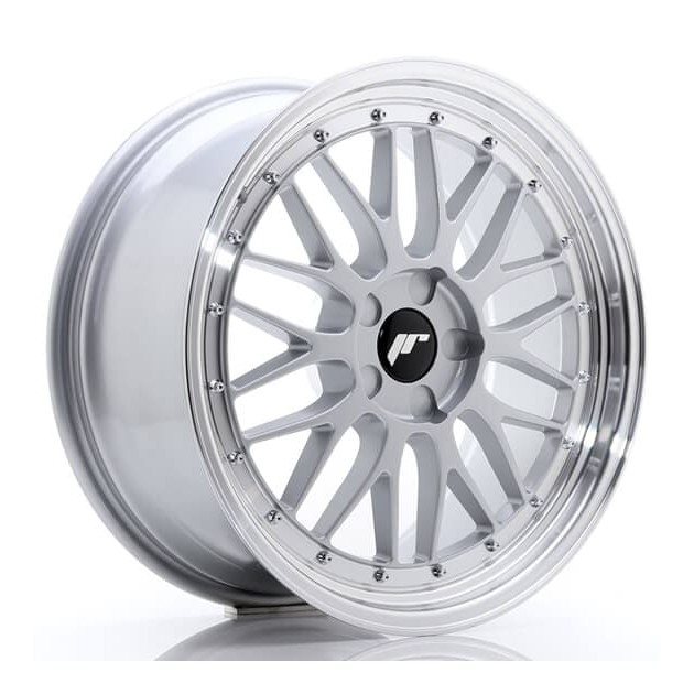 JR23 18x8 ET40 5x112 Hyper Silver w/Machined Lip - Japan Racing - Κωδικός: JR-17090