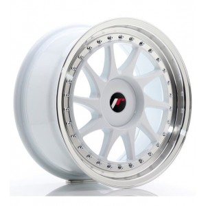 JR26 17x8 ET35 BLANK White w/Machined Lip - Japan Racing - Κωδικός: JR-18290