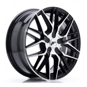 JR28 17x7 ET40 5x112 Gloss Black Machined Face - Japan Racing - Κωδικός: JR-18860