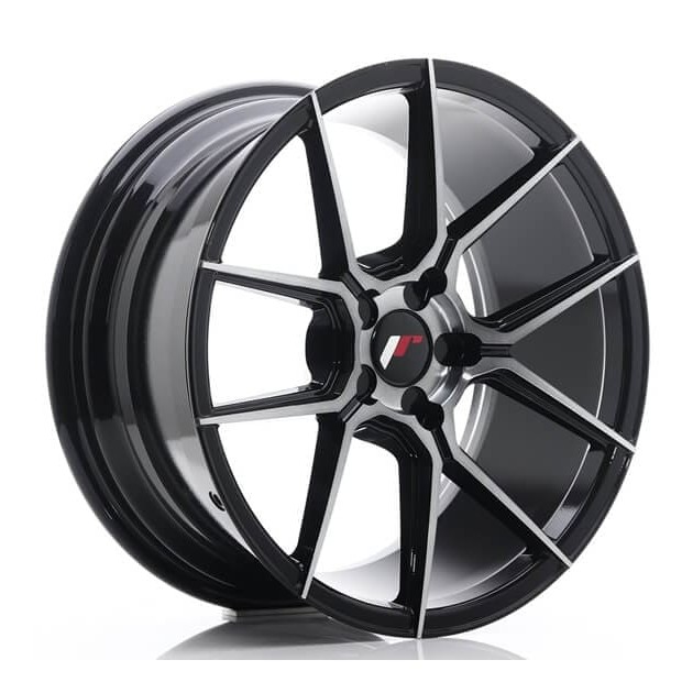 JR30 18x8.5 ET20-40 5H BLANK Black Brushed w/Tinted Face - Japan Racing - Κωδικός: JR-26730