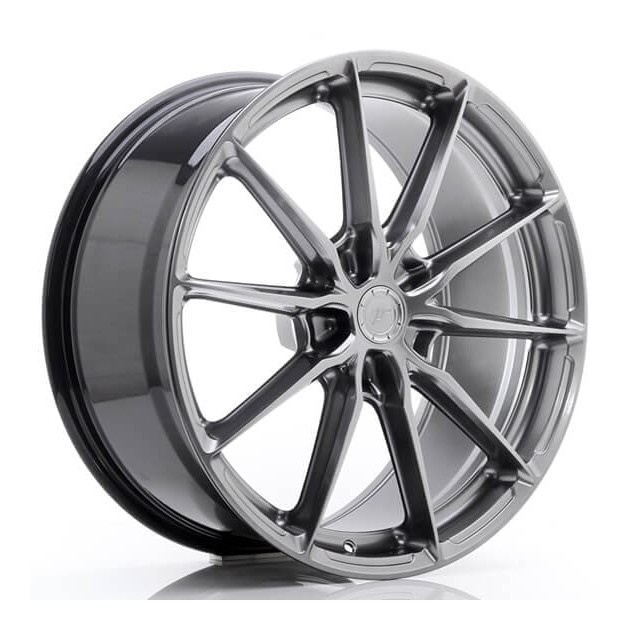 JR37 17x8 ET35 5x100 Hyper Black - Japan Racing - Κωδικός: JR-30430