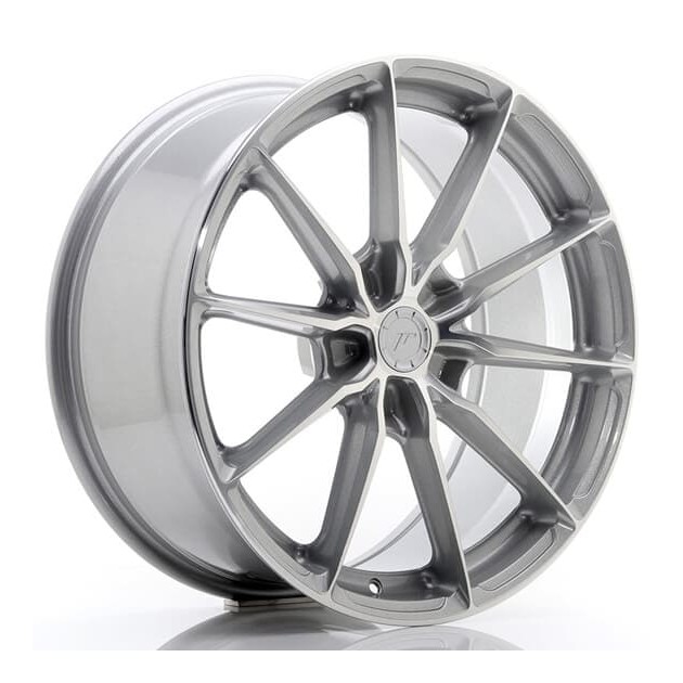 JR37 17x8 ET20-40 5H BLANK Silver Machined Face - Japan Racing - Κωδικός: JR-30420