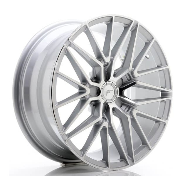 JR38 20x8.5 ET20-45 5H BLANK Silver Machined Face - Japan Racing - Κωδικός: JR-32530