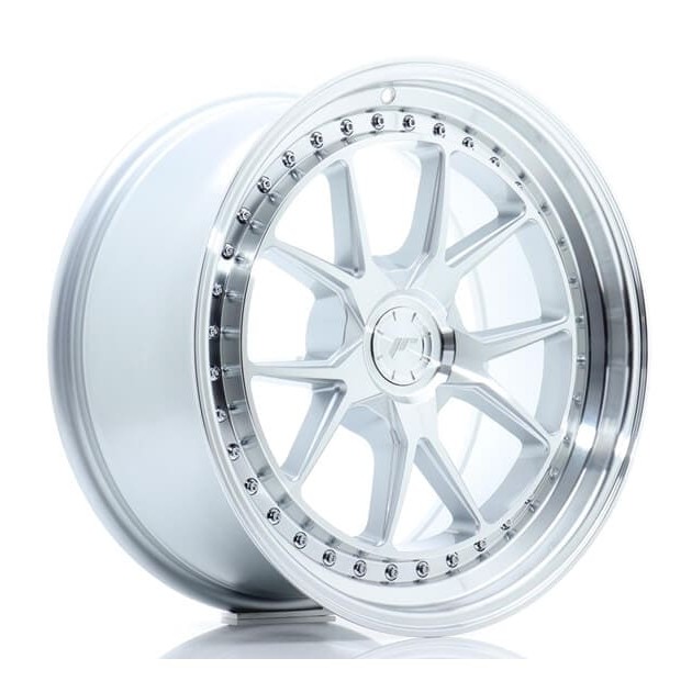 JR39 18x10.5 ET15-22 5H BLANK Silver Machined Face - Japan Racing - Κωδικός: JR-33070