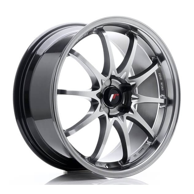 JR5 18x8 ET35 5x100 Hyper Black - Japan Racing - Κωδικός: JR-34570