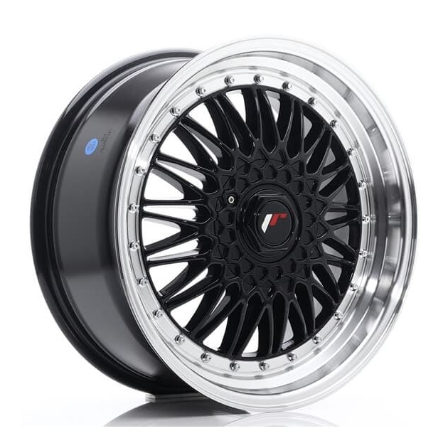 JR9 16x9 ET20 4x100/108 Gloss Black w/Machined Lip - Japan Racing - Κωδικός: JR-36250