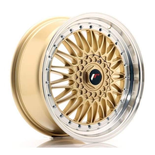 JR9 17x7.5 ET35 5x100/114 Gold w/Machined Lip - Japan Racing - Κωδικός: JR-36590