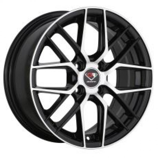 ZA 6.5-15 4X100 38x73.1 STW555S Black polished ET CB | Κωδικός: DC5554100BL