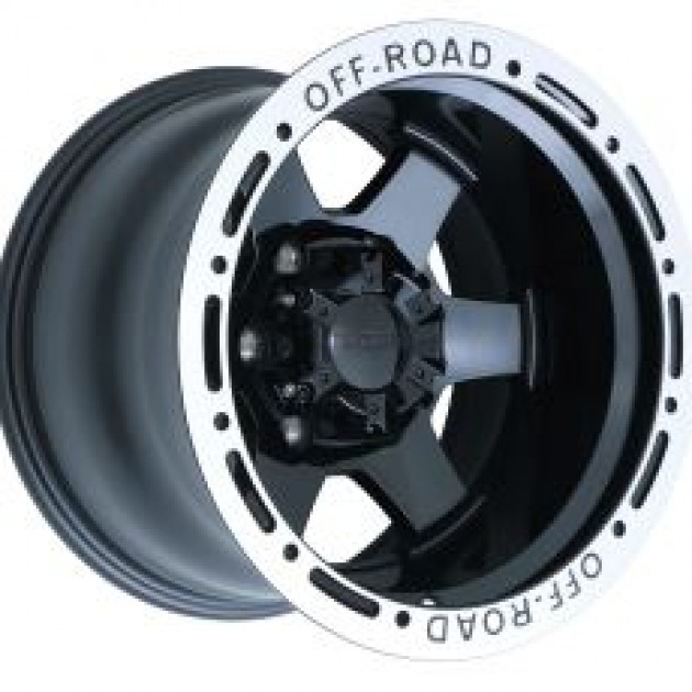 ZA 10.0-15 6X139.7 -45 110 STW595 Black Polished Lipx ET CB | Κωδικός: DC10156139BP