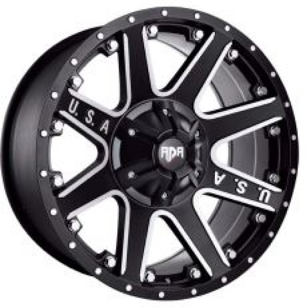 ZA 9.0-17 6X139.7 -12 110 RD4 Black Machinedx ET CB | Κωδικός: DC9176139BL