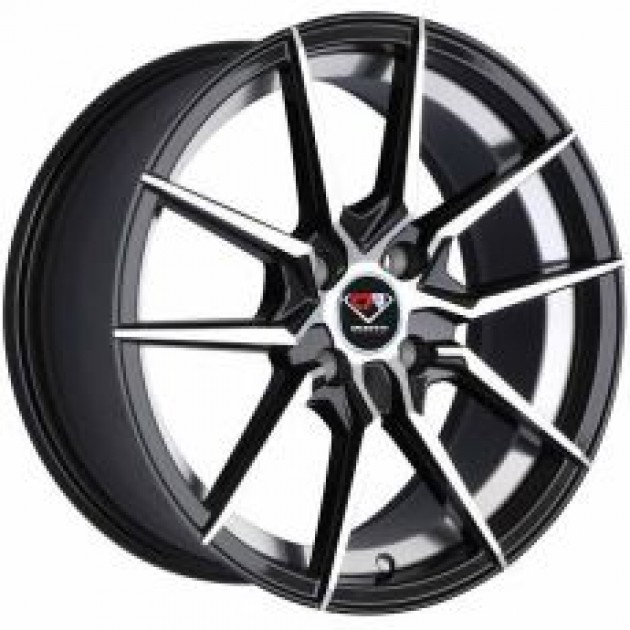 ZA 8.0-18 5X100 35x73.1 LM103 Black machined BM ET CB | Κωδικός: DC10318510073BM