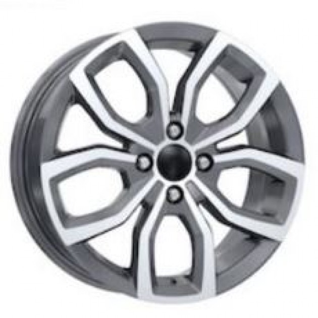 ZA 7.0x16-5x114.3 40x66.1 Gun Metal Diamond 746  ET RENAULT Style CB | Κωδικός: CPE-DY746-14