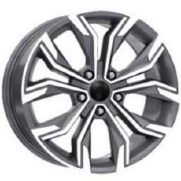 ZA 7.5x17 4x100 40x60.1 Gun Metal Diamond 667  ET RENAULT Style CB | Κωδικός: CPE-DY667-02