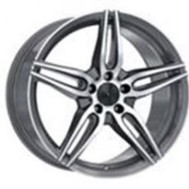 ZA 8.0x18 5x112 43x66.6 Gun Metal Diamond 288  ET MERCEDES Style staggered CB | Κωδικός: CPE-DY288-03