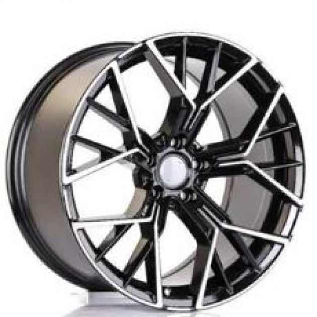 ZA 8.0x18 5x120 30x72.6 Black Diamond 718  ET BMW Style staggered CB | Κωδικός: CPE-DY718-01