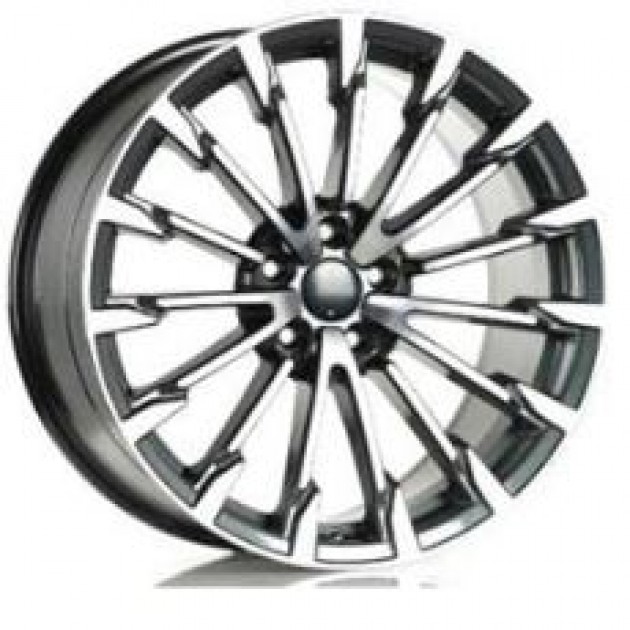 ZA 8.5x19 5x112 35x66.6  Gun Metal Diamond 198  ET AUDI Style CB | Κωδικός: CPE-A198-02