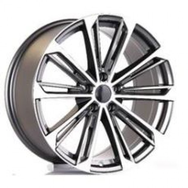 ZA 8.5x19 5x112 42x57.1 Gun Metal Diamond 299  ET VW Style CB | Κωδικός: CPE-DY299-03