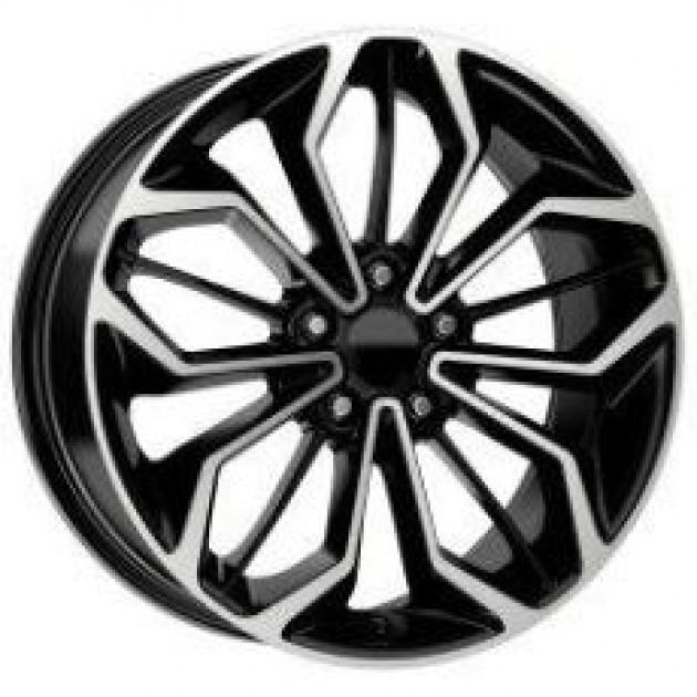 ZA 7.5x17 5x108 45x63.4 Black polished 397  ET FORD Style CB | Κωδικός: CPE-DY397-07