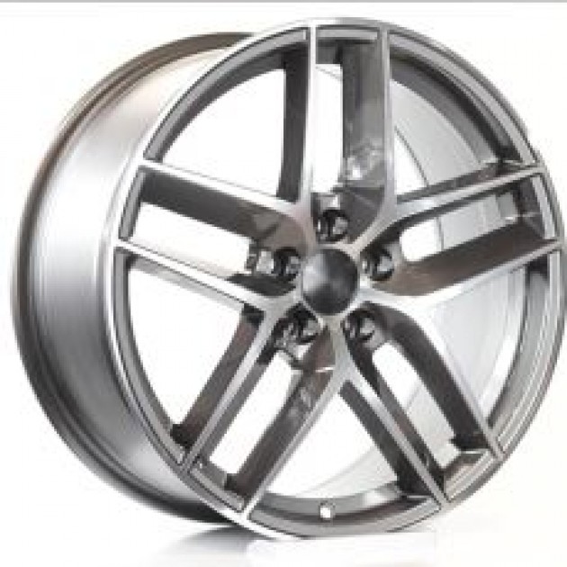 ZA 7.5x17 5x112 40x57.1 Gun metal diamond 437  ET SEAT Style CB | Κωδικός: CPE-DY437-06