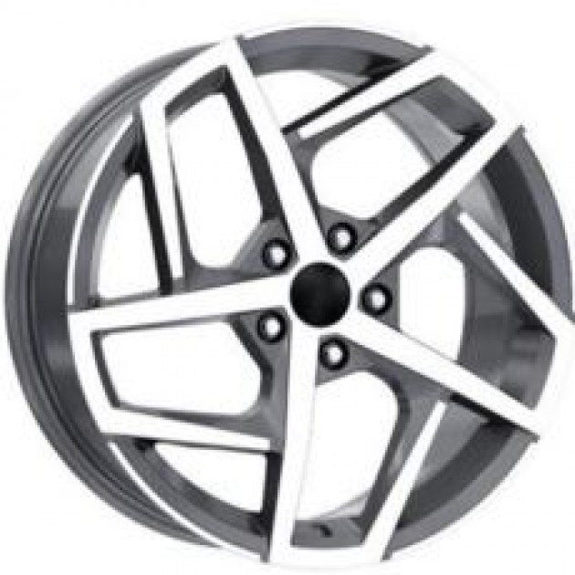 ZA 8.0x18-5x112 50x57.1 Gun metal Diamond 968 ET VW Style CB | Κωδικός: CPE-DY968-03