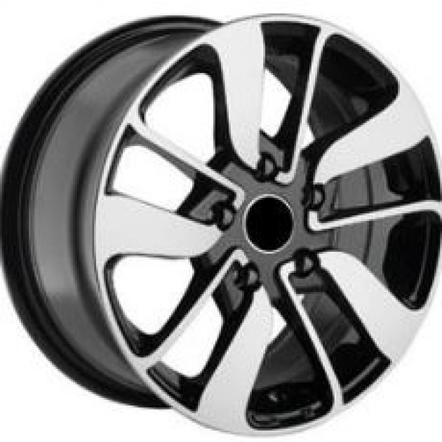 ZA 6.5x15 4x100 35x60.1 Black gloss diamond cut 1036  ET RENAULT Style CB | Κωδικός: CPE-RC1036-01