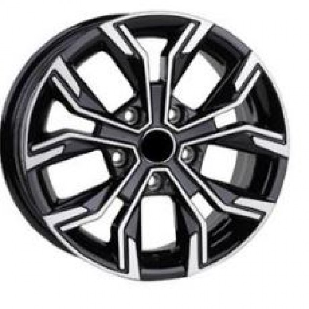 ZA 6.5-15 4X100 35x60.1 Black gloss diamond cut 246  ET RENAULT Style CB | Κωδικός: CPE-RC246-01