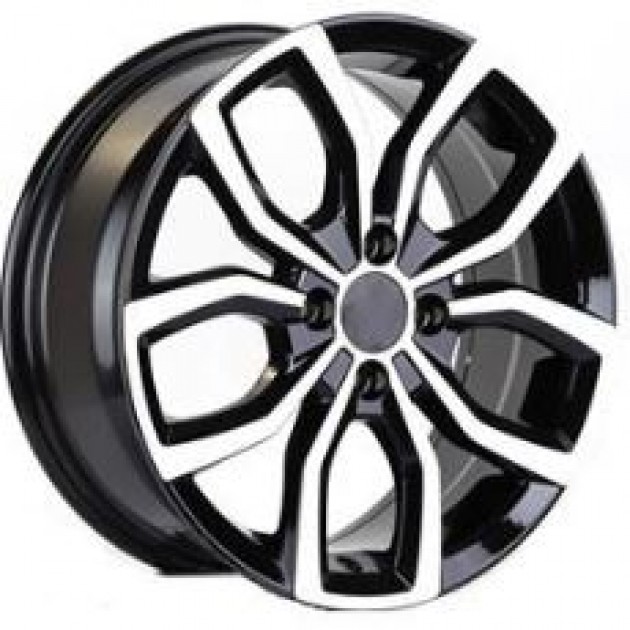 ZA 6.5x16 4x100 44x60.1 Black gloss diamond cut 256  ET RENAULT Style CB | Κωδικός: CPE-DY256-01