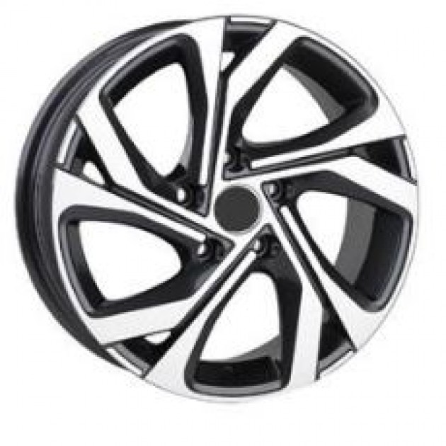 ZA 6.5x16 4x100 35x67.1 Gunmetal with diamond cut 253  ET RENAULT Style CB | Κωδικός: CPE-RC253-01