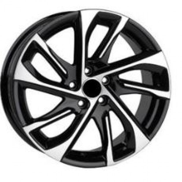 ZA 6.5x15 5x098 35x58.1 Black gloss diamond cut 258  ET FIAT Style CB | Κωδικός: CPE-RC258-01