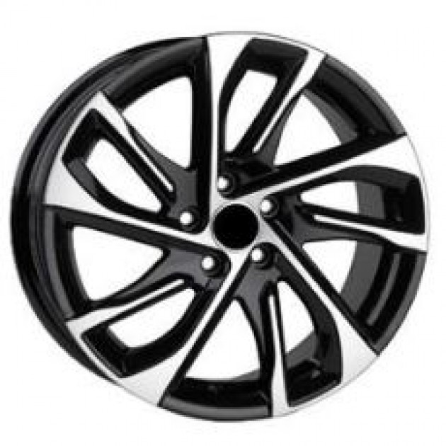 ZA 6.5x16 5x098 35x58.1 Black gloss diamond cut 252  ET FIAT Style CB | Κωδικός: CPE-RC252-01