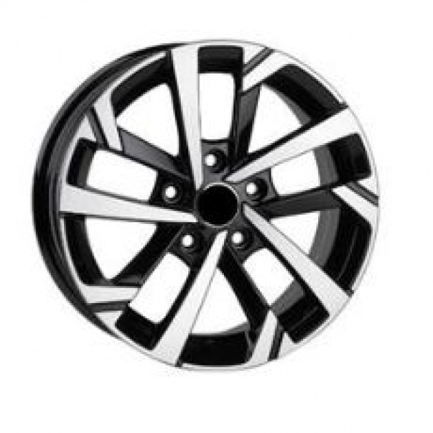 ZA 6.5x15 5x100 35x57.1 Black gloss diamond cut 244  ET VW Style CB | Κωδικός: CPE-RC244-01