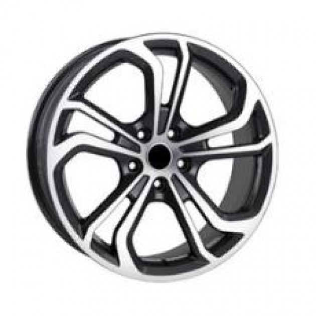 ZA 6.5x16 5x100 35x57.1 Black gloss diamond cut 214  ET VW Style CB | Κωδικός: CPE-RC214-01