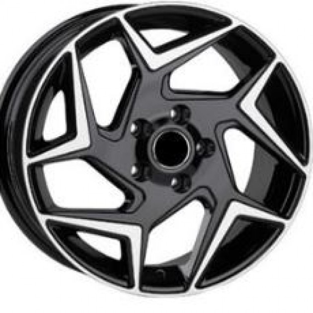 ZA 6.5x16 5x108 35x63.4 Black gloss diamond cut 151  ET FORD Style CB | Κωδικός: CPE-RC151-01