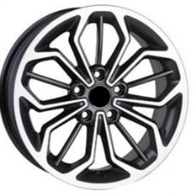 ZA 6.5x16 5x108 35x63.4 Black gloss diamond cut 221  ET FORD Style CB | Κωδικός: CPE-RC221-01