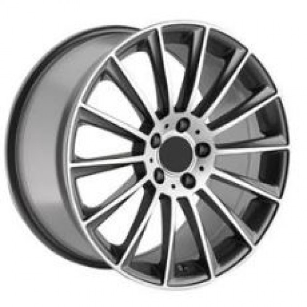 ZA 7.0x16 5x112 35x66.6 Gunmetal with diamond cut 131  ET MERCEDES Style CB | Κωδικός: CPE-RC131-01